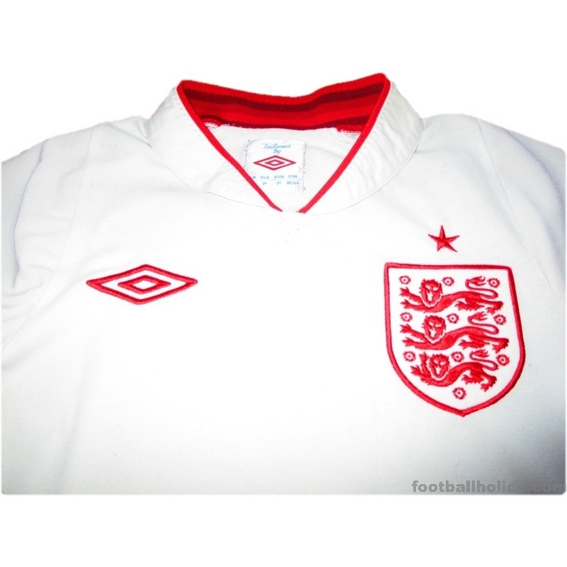 2012-13 England Umbro Home Shirt