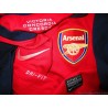 2012-14 Arsenal Nike Home Shirt S.Cazorla #19