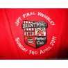 2011 Brentford 'Football League Trophy Final' Player Issue Polo Shirt
