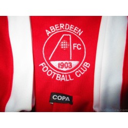 1987-90 Aberdeen Copa Football Retro Home Shirt