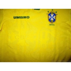 1993-94 Brazil Umbro Home Shirt