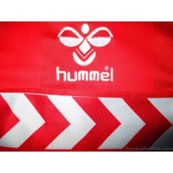 1984 Denmark Hummel Retro Home Shirt Elkjaer #10