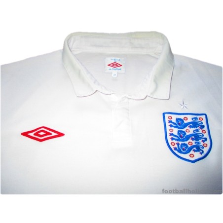 2009-10 England Umbro Home Shirt 2009-10 England Umbro Home Shirt