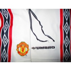 1998-00 Manchester United Umbro Home Shorts