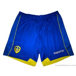 2010-12 Leeds United Macron Away Shorts