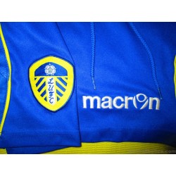 2010-12 Leeds United Macron Away Shorts