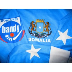 2014-16 Somalia Bandy Home Jersey Match Worn #50