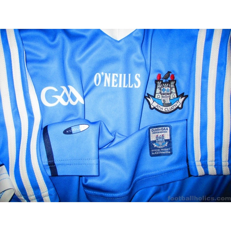 Dublin GAA O'Neills Jersey Men's Medium Blue White Ath Cliath Koolite  Ireland