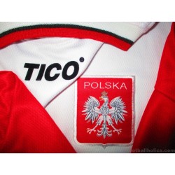 2000 Poland Tico Home Shirt Olisadebe #11