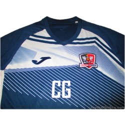 2021-22 Exeter City Joma Training Shirt Staff Worn 'CG'