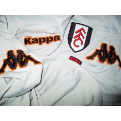 2012-13 Fulham Kappa Training Sweat Top