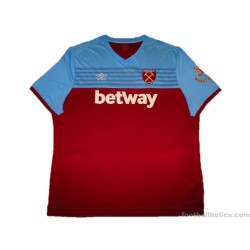 2019-20 West Ham Umbro Home Shirt