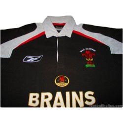 2005-06 Wales Rugby '125 Anniversary' Reebok Pro Away Shirt