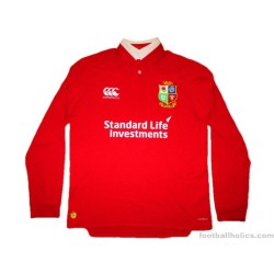 2017 British & Irish Lions 'New Zealand' Canterbury Pro Home L/S Shirt