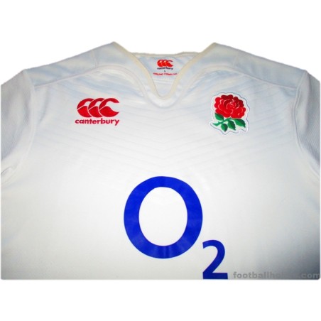 2015-16 England Rugby Canterbury Pro Home Shirt