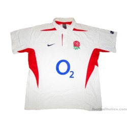2003-05 England Rugby Nike Home Shirt