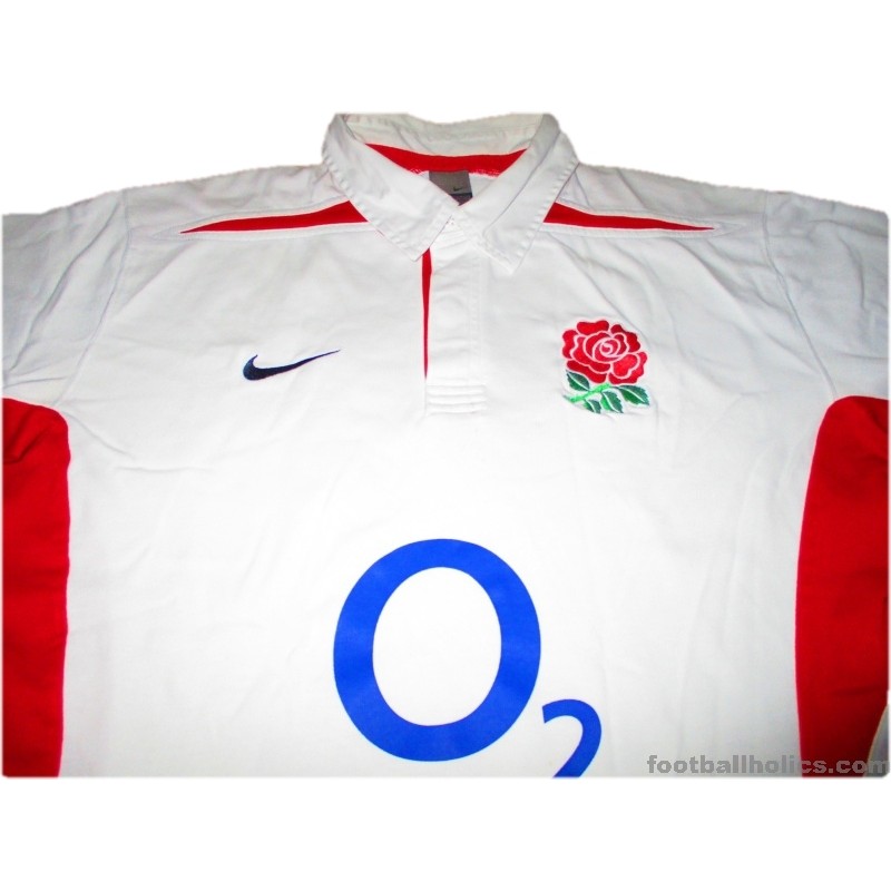 2003-05 England Rugby Nike Home Shirt