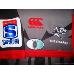 2017 Sharks Rugby 'Superhero' Canterbury Pro Third Shirt