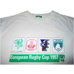 1997 Benetton Treviso 'European Rugby Cup'  United Colors of Benetton Shirt