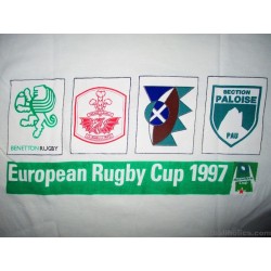 1997 Benetton Treviso 'European Rugby Cup'  United Colors of Benetton Shirt