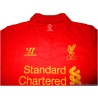 2012-13 Liverpool Warrior Home Shirt