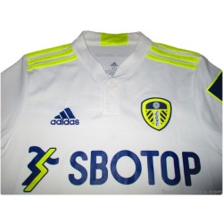 2021-22 Leeds United Adidas Home Shirt
