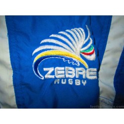 2016-17 Zebre Rugby Errea Player Issue Training Shorts