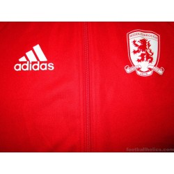 2017-18 Middlesbrough Adidas Player Issue Training Track Jacket