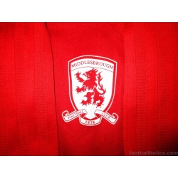 2017-18 Middlesbrough Adidas Player Issue Training Track Jacket