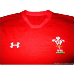 2017-19 Wales Rugby Under Armour Pro Training Shirt