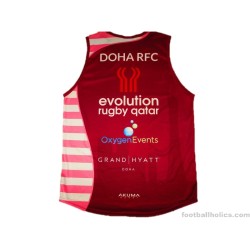 2014-16 Doha RFC Akuma Rugby Player Issue Training Vest Shirt