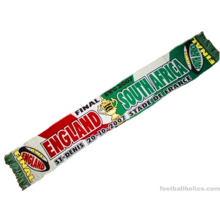 2007 Rugby World Cup Final 'England v South Africa' Scarf