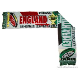 2007 Rugby World Cup Final 'England v South Africa' Scarf
