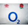 2020-21 England Rugby Umbro Classic Home Cotton Shirt