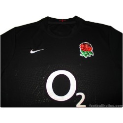 2011-12 England Rugby Nike Pro Alternative Shirt