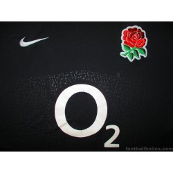 2011-12 England Rugby Nike Pro Alternative Shirt
