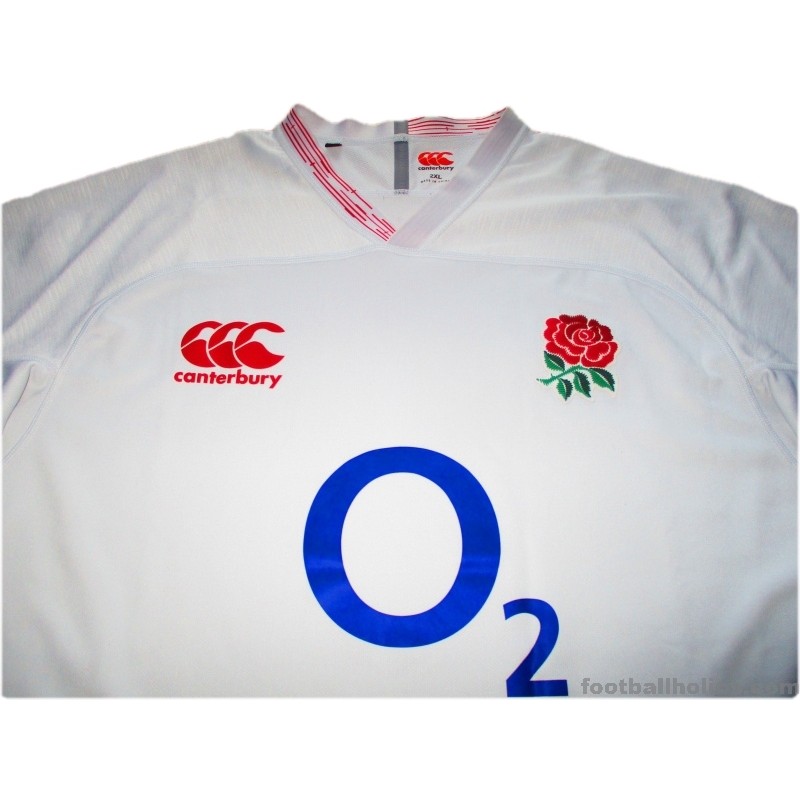 2019-20 England Rugby Canterbury Pro Home Shirt