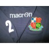 2015-16 Wealdstone Macron Player Issue Training Shirt McLeod-Urquhart #2