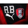 2017-18 Rotherham Puma Training Shirt Staff Worn 'RB' (Richie Barker)