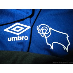 2017-18 Derby County Umbro Player Issue Training Shirt