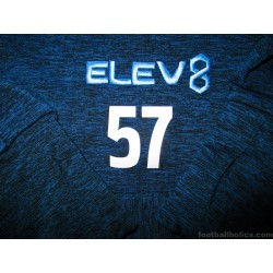 2018-19 Sheffield Wednesday Elev8 Player Issue 1/2 Zip Training Top #57