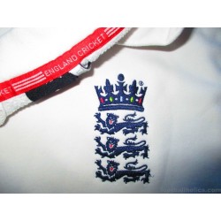 2010-12 England Cricket Adidas Player Issue Test Sweater Vest