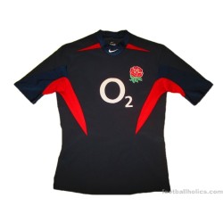 2003-05 England Rugby Nike Pro Away Shirt