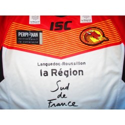 2013 Catalans Dragons Rugby League ISC Pro Home Shirt