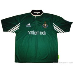 2000-01 Newcastle Falcons Adidas Equipment Player Issue Third Shirt