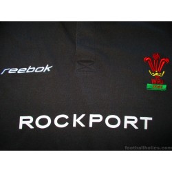 2002-04 Wales Rugby Reebok Pro Away L/S Shirt