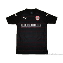 Barnsley Home football shirt 2018 - 2019. Sponsored by C.K. Beckett