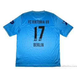2013-15 Viktoria Berlin Patrick Match Issue Home Shirt #17