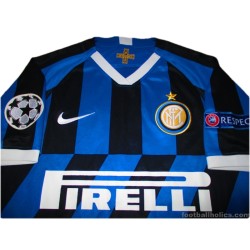 2019-20 Inter Milan Nike Home Shirt