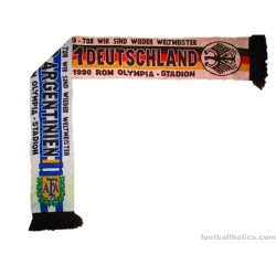 1990 Deutschland v Argentina 'Weltmeister' Schal